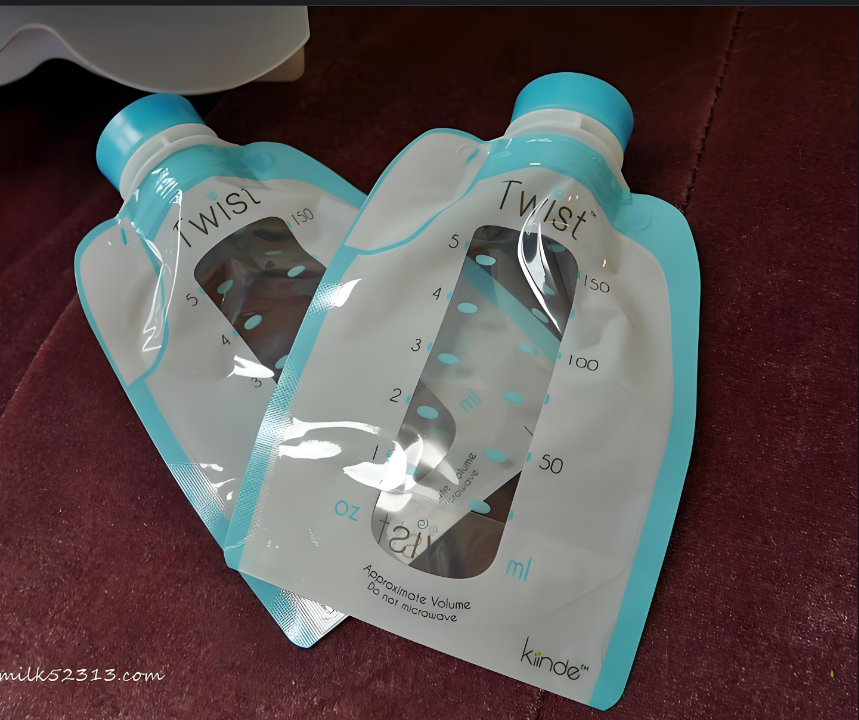 Bottle sterilized breast milk bag